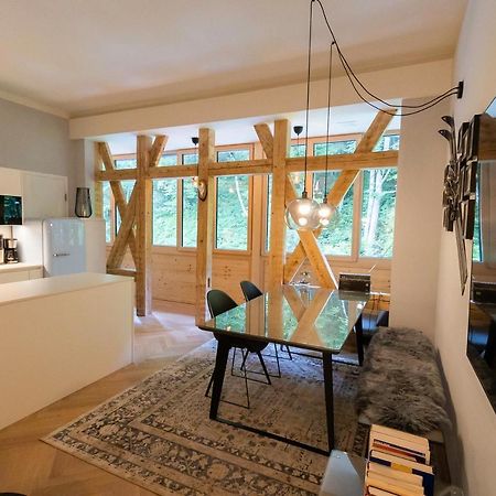 גרונאו אים אלמטל Apartment In Historischer Villa Mit Parkplatz מראה חיצוני תמונה