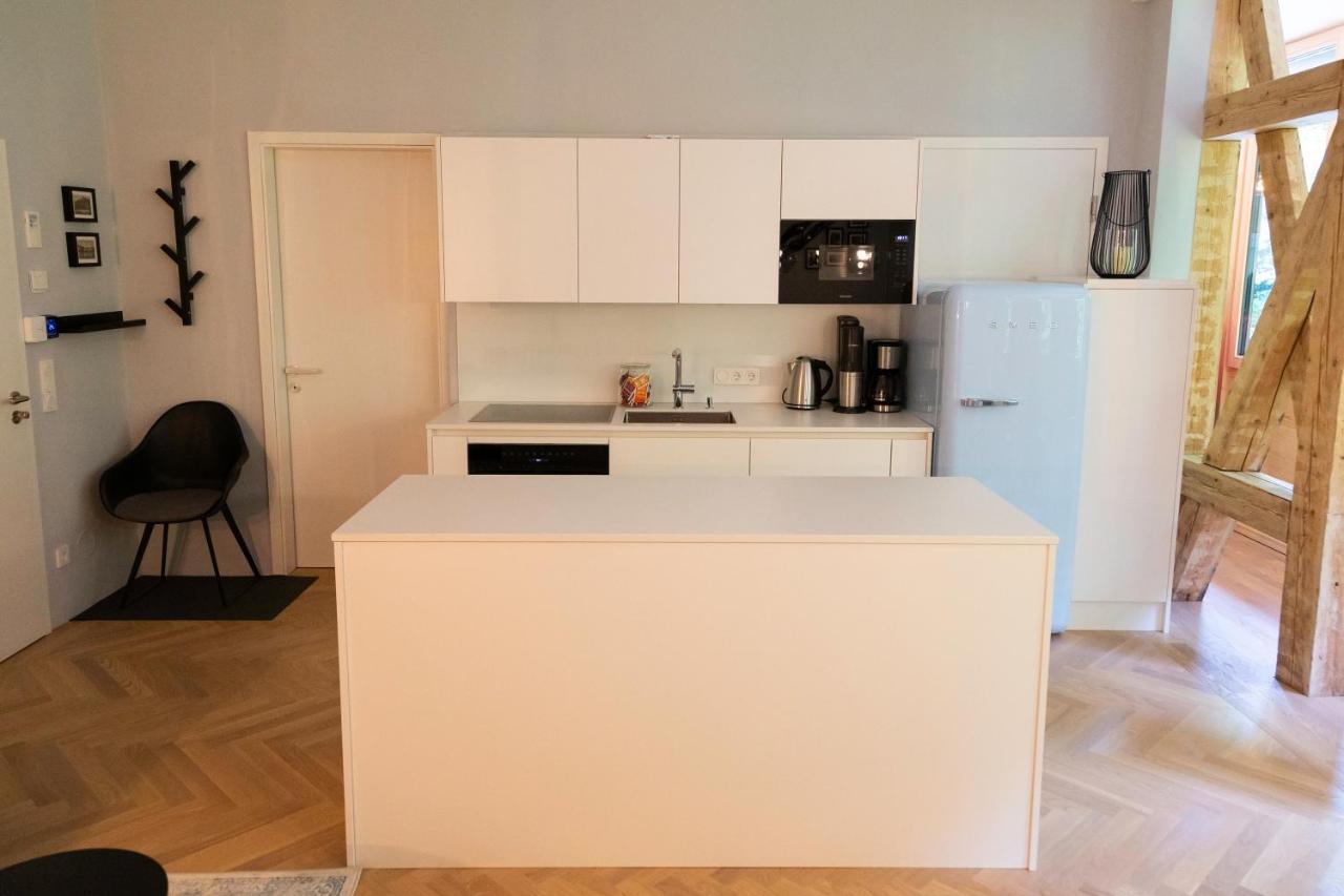 גרונאו אים אלמטל Apartment In Historischer Villa Mit Parkplatz מראה חיצוני תמונה